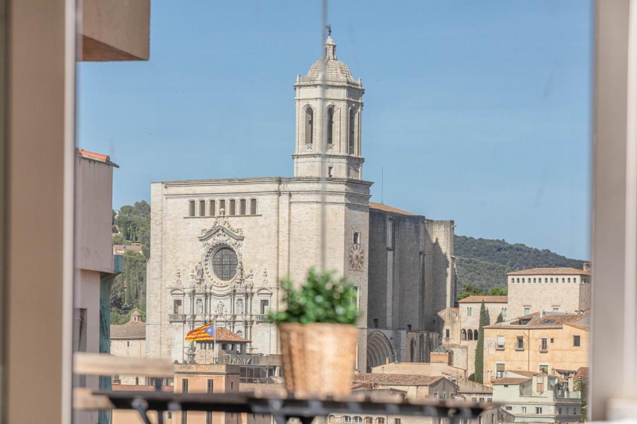 Flateli Penthouse Jaume I Daire Girona Dış mekan fotoğraf